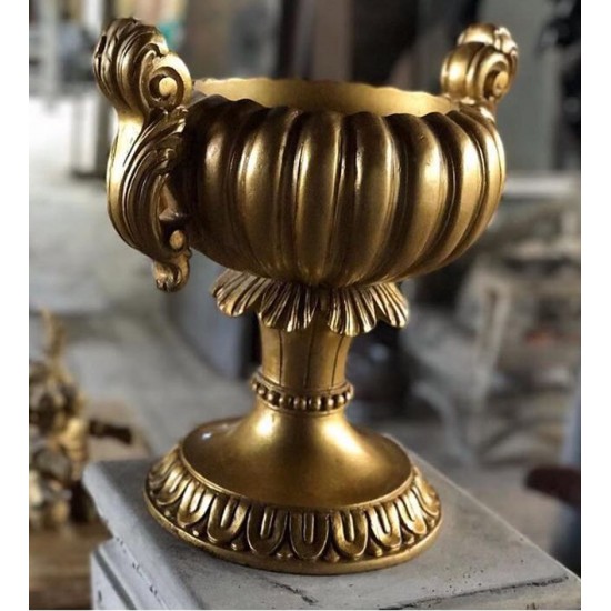 Gold Look Vase