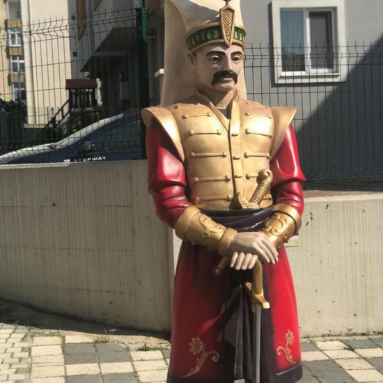 Ottoman Soldier Sculpture