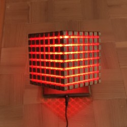 Wooden Accessory Red Light